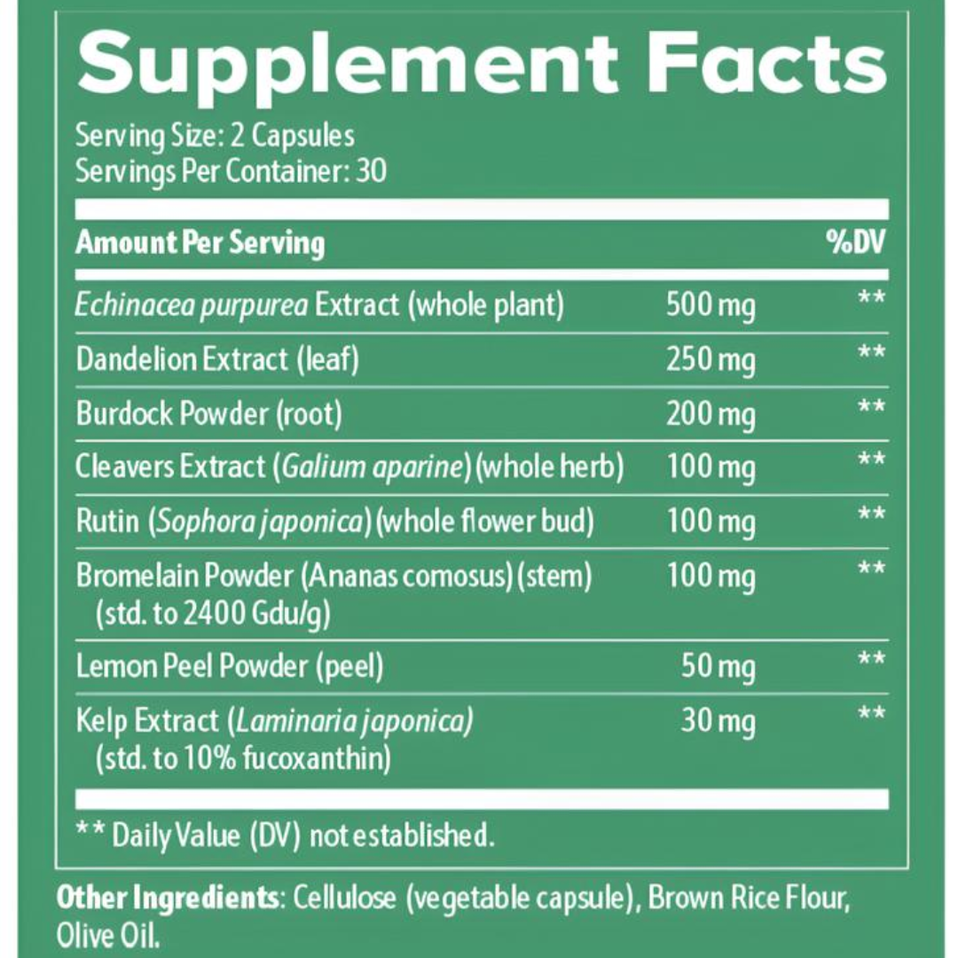 Lymphatic Drainage Capsules