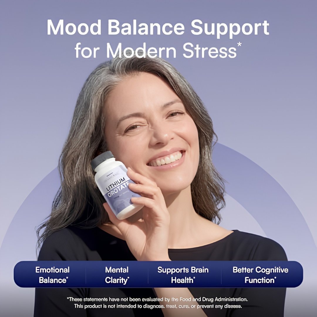 Lithium Orotate - Mood, Function, and Clarity Support