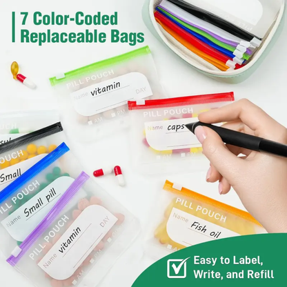 Asene™ Waterproof Color-Coded Travel Pouch