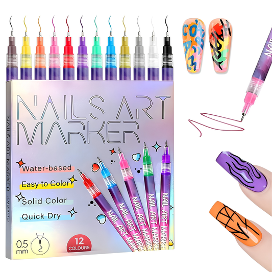 Asene™ - Nail Art Pens Set