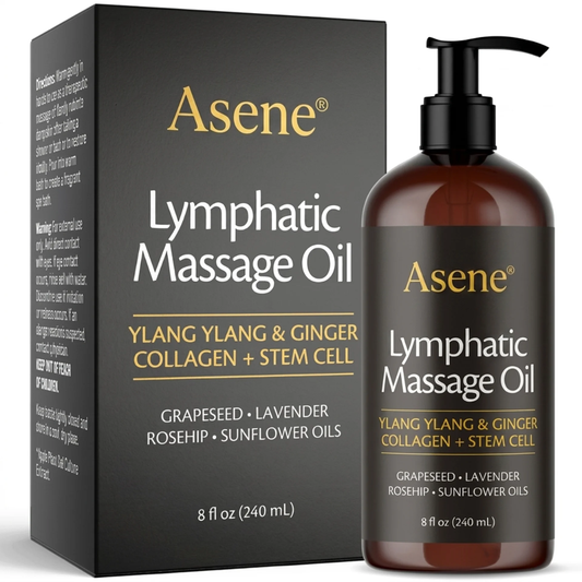 Asene™ - Ylang Ylang + Ginger Lymphatic Drainage Massage Oil