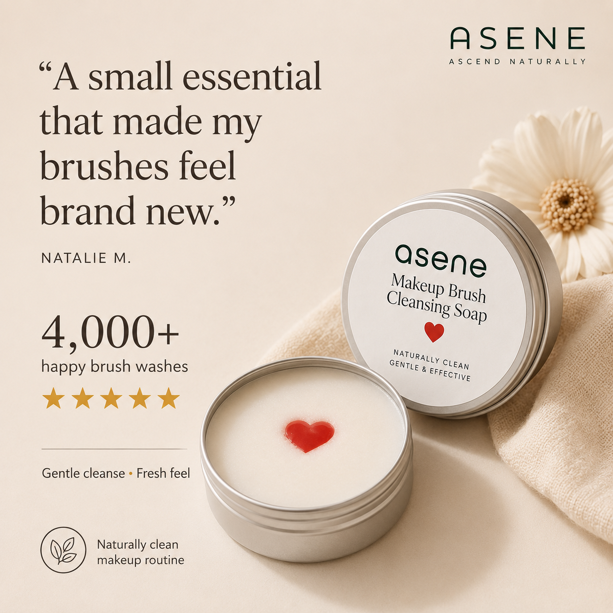 Asene™ Makeup Brush Cleaning Soap