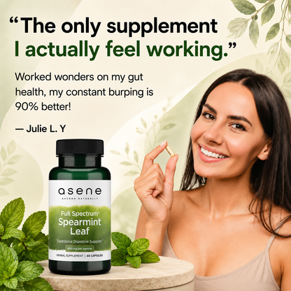Asene™ Spearmint Leaf Capsules