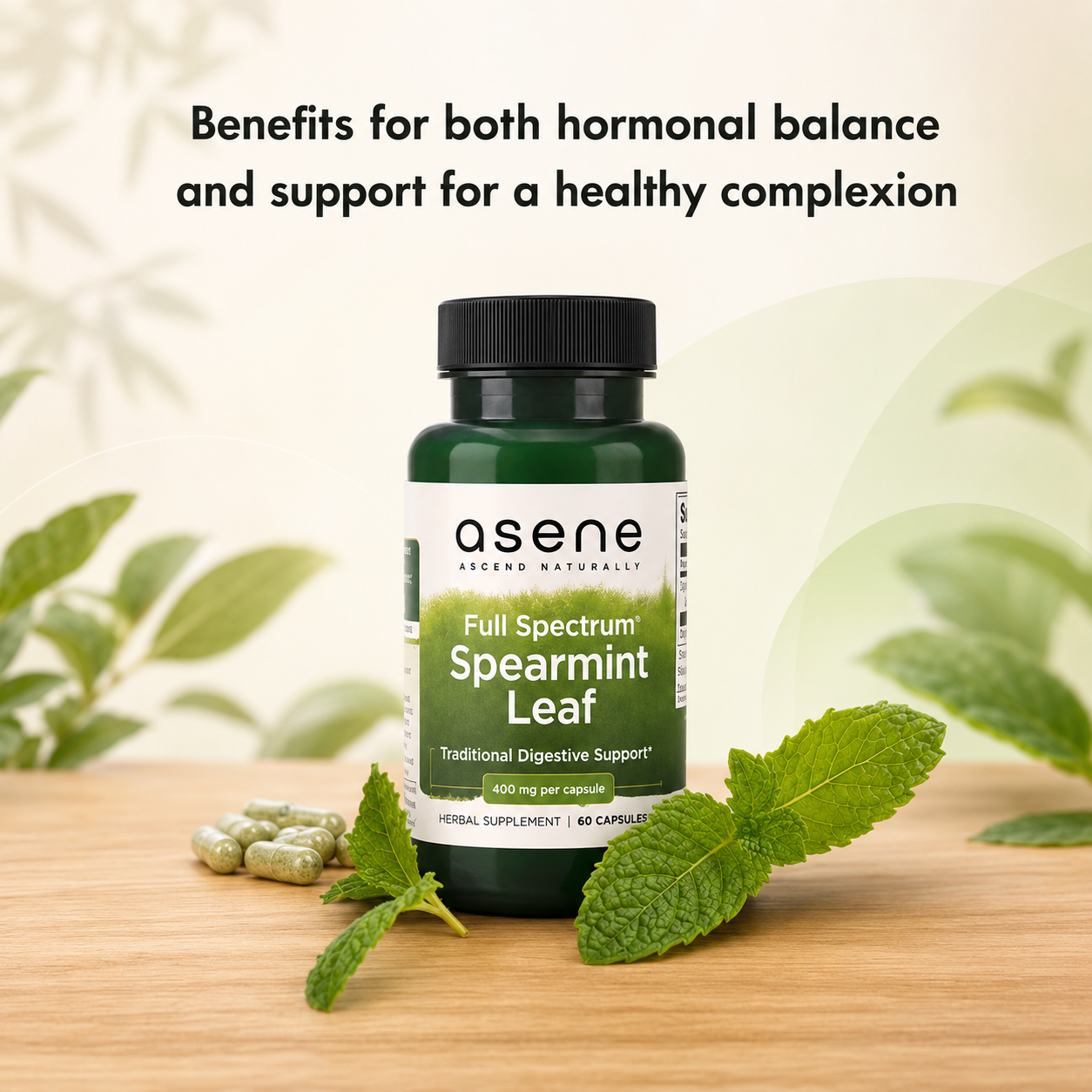 Asene™ Spearmint Leaf Capsules